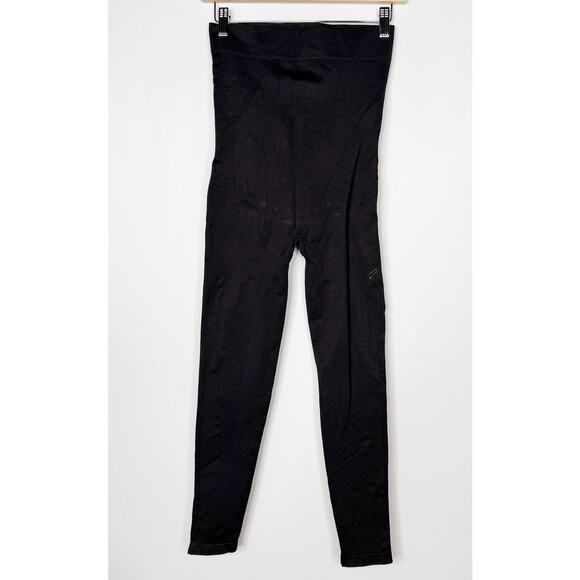 Blanqi Maternity Medium Black Everyday Maternity Belly Support Leggings Seamless - Picture 2 of 11